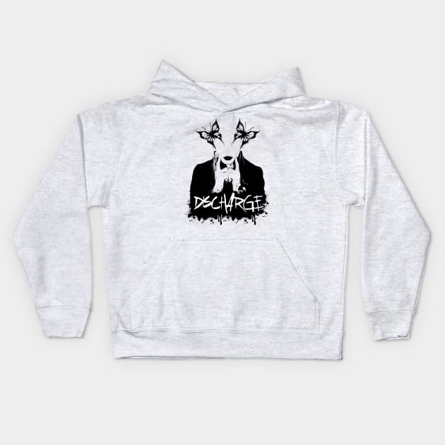 Discharge Kids Hoodie by kirilam